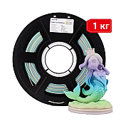 Пластик JAMG HE PLA Matte Rainbow spring Радужный Ø1,75мм Вес: 1 кг