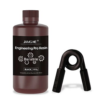 Фотополимерная смола JAMG HE Engineering Pro, Black Черная 1 кг