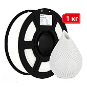 Пластик JAMG HE Eco PLA+ White Белый Ø1,75мм Вес: 1 кг