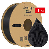 Пластик JAMG HE PLA+ Black Черный Ø1,75мм Вес: 1 кг