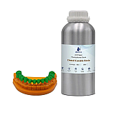 Dental Castable Resin, JAMG HE, фотополимерная смола, 1кг, прозрачно зеленый