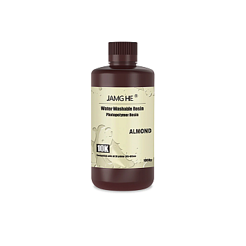JAMG HE Water washable resin 1кг, фотополимерная смола, миндально бежевый