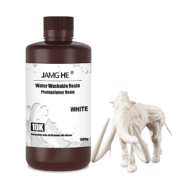 Water washable resin, Джем, 1кг, фотополимерная смола, белый