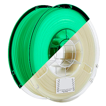 Пластик Kexcelled ABS Glowgreen Светло-зеленый светящийся в темноте Ø1,75мм Вес: 1 кг