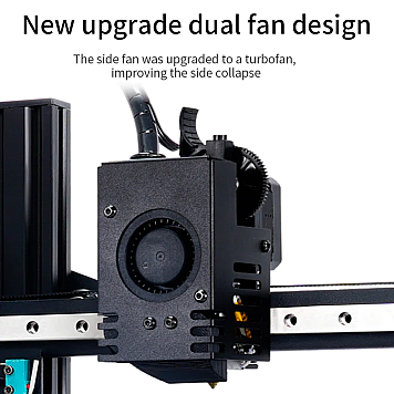 3D принтер Kingroon KP3S 3.0 с экструдером с прямым приводом-3