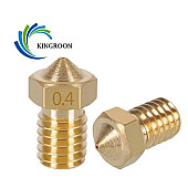 Сопло Kingroon V5 V6 E3D с внутренним диаметром 0,4 мм