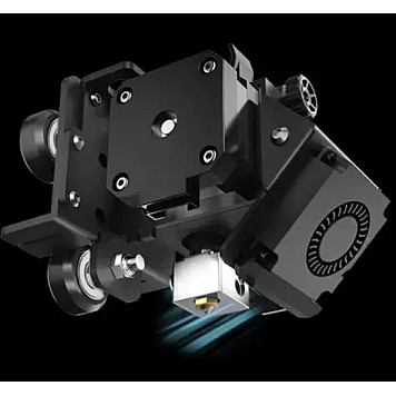 Высокоскоростной экструдер Kingroon TITAN AERO с хотендом и кареткой для 3д принтеров Ender 3, CR10