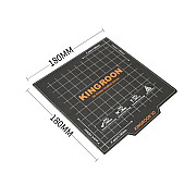 Эластичное адгезионное покрытие Kingroon для столика 3d принтера с магнитным основанием 180*180 мм