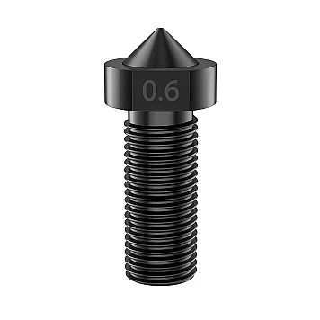 Сопло Kingroon из закаленной стали для 3D принтера 0.6 мм