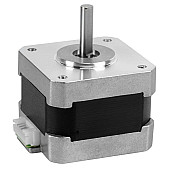 Мотор шаговой Kingroon для 3D принтера Creality CR-10/Ender-3, 5.6В, 42*32мм, серебристый, кабель 1м*H2.54