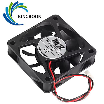 Вентилятор (кулер) Kingroon MX-25x10 24В/12В, втулка для 3D принтера 