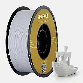 Пластик KINGROON ASA White / Белый Ø1,75 мм, Вес: 1 кг