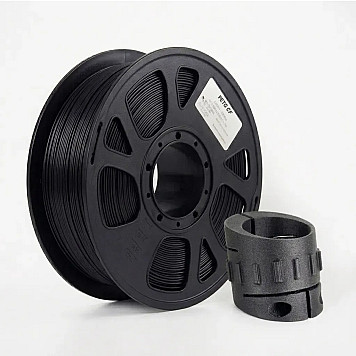 Пластик KINGROON PETG CF Black / Чёрный Ø1,75 мм, Вес: 1 кг