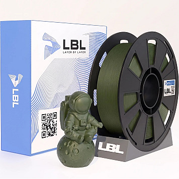 Пластик LBL PETG WS Хаки Ø1,75 мм, Вес: 1 кг