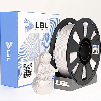 Пластик LBL PETG WS Белый Ø1,75 мм, Вес: 1 кг