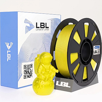 Пластик LBL PETG WS Жёлтый Ø1,75 мм, Вес: 1 кг