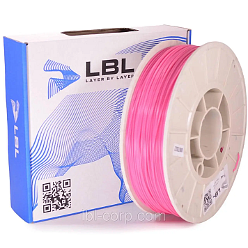 CoPET Розовый LBL Ø1,75мм Вес: 0,8кг 230м
