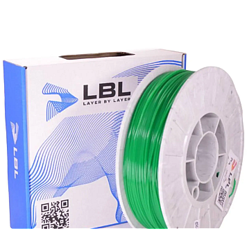 CoPET Зеленый LBL Ø1,75мм Вес: 0,8кг 260м