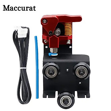 Экструдер Maccurat двухвинтовой (Dual Gear) с опорной пластиной для Ender3, Ender3 Pro, CR-10, 10S