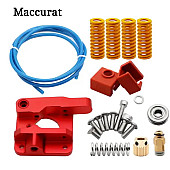 Металлический Экструдер Maccurat для 3D-принтера Ender 3 CR10 с пружинным выравниванием и силиконовым чехлом для блока J-head MK9