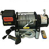 Лебедка Mega Winch MWT 17000 12/24В (Серия Power)