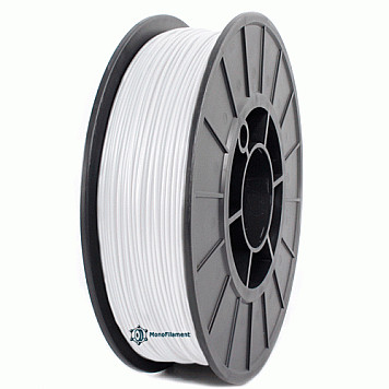 Пластик MonoFilament PET-G (COPET) Белый Ø1,75мм Вес: 1 кг