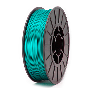Пластик Monofilament PLA Silk Темно-зеленый Ø1,75мм Вес: 0.75 кг
