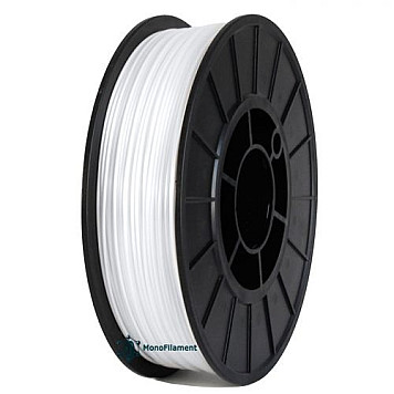 Пластик Monofilament PLA Silk Белый Ø1,75мм Вес: 0,75кг