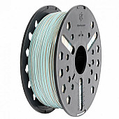 Пластик MonoFilament PLA Дуоцвет Красный-Зелёный пастель Ø1,75 мм, Вес: 1 кг