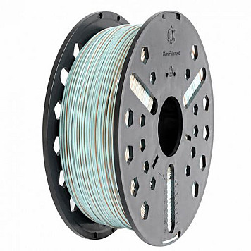 Пластик MonoFilament PLA Дуоцвет Красный-Зелёный пастель Ø1,75 мм, Вес: 1 кг