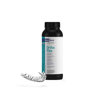 NextDent Ortho Flex, фотополимерная смола, 1кг, прозрачный