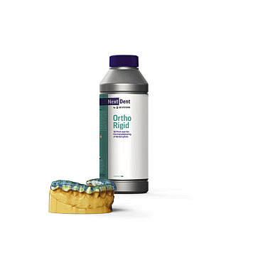 NextDent Ortho Rigid, фотополимерная смола, 1кг, прозрачно голубой