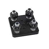 Пластина Openbuilds 20x20 mm V-slot с роликами D-15 мм для 3D принтера