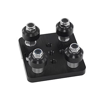 Пластина Openbuilds 20x20 mm V-slot с роликами D-15 мм для 3D принтера