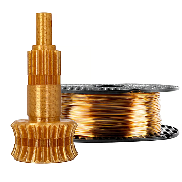 Пластик Prusament PEI 1010 Natural Yellow/Gold Золотисто-желтый Ø1,75мм 0.5кг