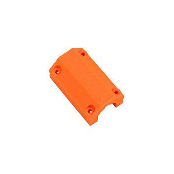 X - конечный зажим оранжевый для 3D принтера Prusa