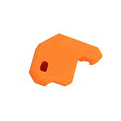 Крепление Z-левое верхнее оранжевое для 3D принтера Prusa