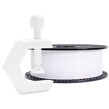 Пластик Prusament PETG Signal White Белый Ø1,75мм Вес: 1 кг