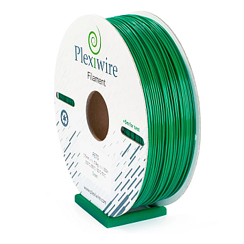 PETG пластик Plexiwire для 3D принтера 1.75мм 1.2кг 400м зеленый