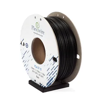 Пластик Plexiwire PLA CF 10 Черный Ø1,75мм Вес: 0.6кг 200м