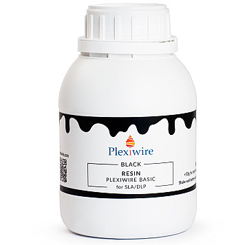 Фотополимерная смола Plexiwire Resin Basic Black 0.5 кг