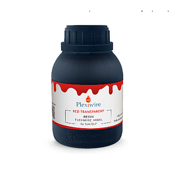 Фотополимерная смола Plexiwire Resin Basic Red 0.5 кг