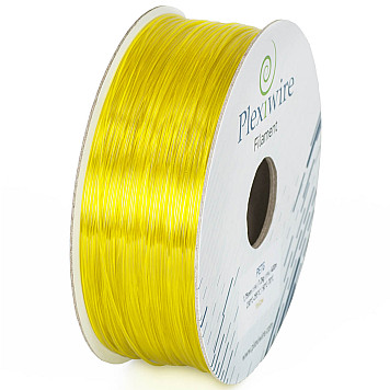 PETG пластик Plexiwire для 3D принтера 1.75мм 1.2кг 400м желтый