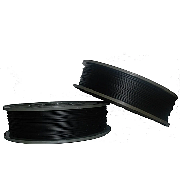 PLA Набор 2 в 1 черный и черный шелковый Pochatok Filament Ø1,75мм Вес: 0,75кг