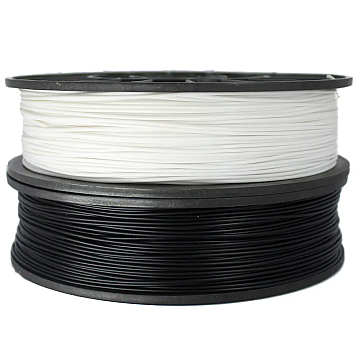 PLA Набор 2 в 1 черный и белый Pochatok Filament Ø1,75мм Вес: 0,75кг