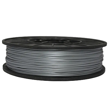 PLA Серебряный металлик Pochatok Filament Ø1,75мм Вес: 0,75кг