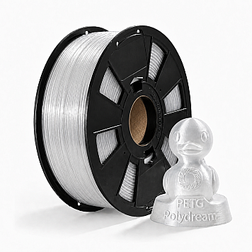 Пластик PETG Polydream Натуральный Ø1,75мм Вес: 1.2 кг
