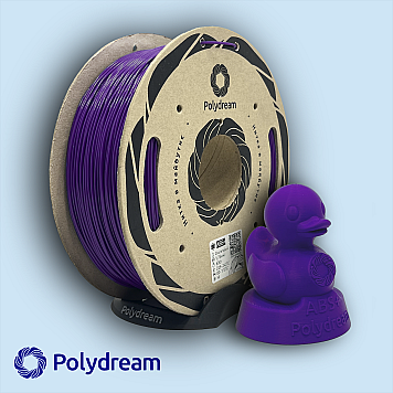Пластик ABS+ Polydream Фиолетовый Ø1,75мм Вес: 0.5 кг