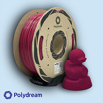 Пластик ABS+ Polydream Пурпурный Ø1,75мм Вес: 1 кг