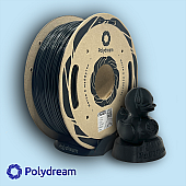 Пластик PETG Polydream Черный Ø1,75мм Вес: 3 кг